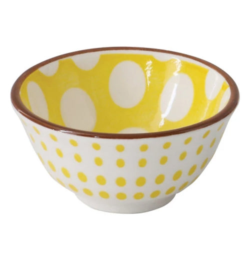 Stoneware Hand-Stamped Pinch Bowl