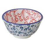 Stoneware Hand-Stamped Pinch Bowl