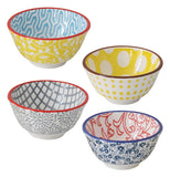 Stoneware Hand-Stamped Pinch Bowl