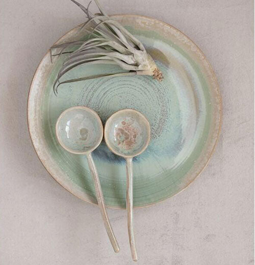 Stoneware Spoon "Reactive Glaze"