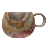 Stoneware Mug With Reactive Glaze