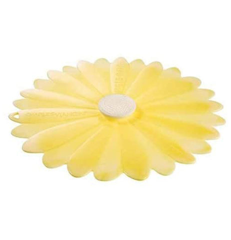 Yellow and White Daisy Lid