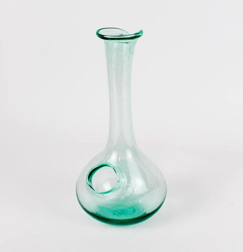 White Wine Glass Decanter With Ice Pocket
