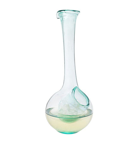 White Wine Glass Decanter With Ice Pocket