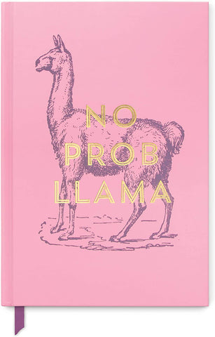 No Prob Llama Vintage Sass Journal