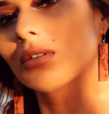 Kohola Breach Wood Earrings