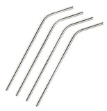 Drinking Straws, Stainless Steel w/ Cleaning Brush