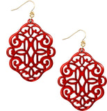 Drop Resin Earrings