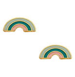 Rainbow Stud Earrings