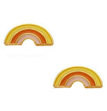 Rainbow Stud Earrings