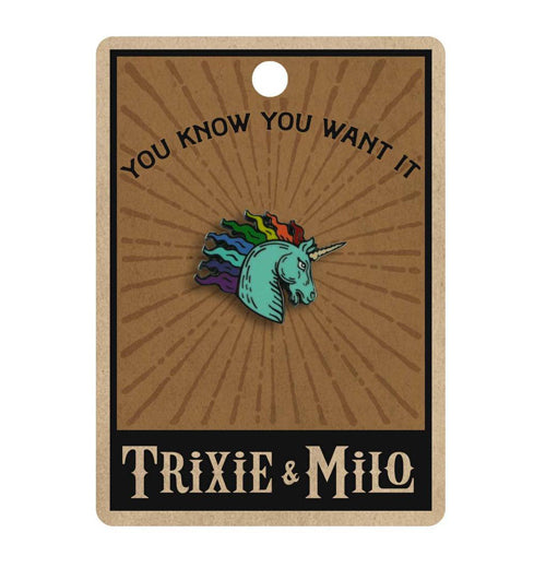 Rainbow Unicorn Enamel Pin