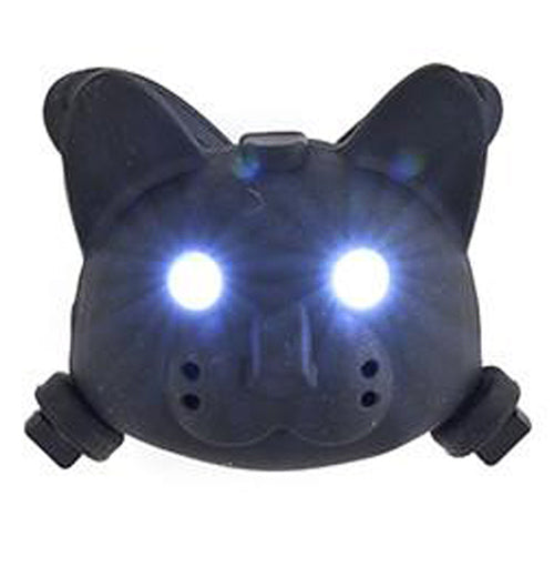 The bike light shaped like a cat&
