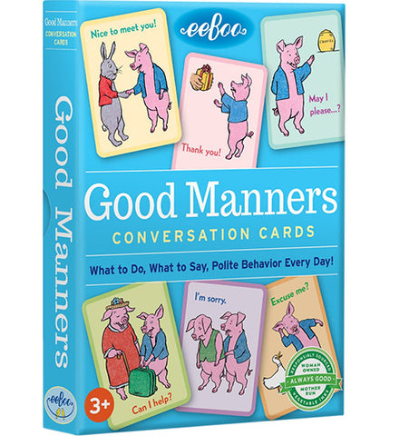 "Good Manners" Conversation Cards