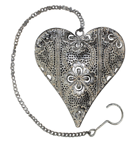 Nika Antique Hanging Heart