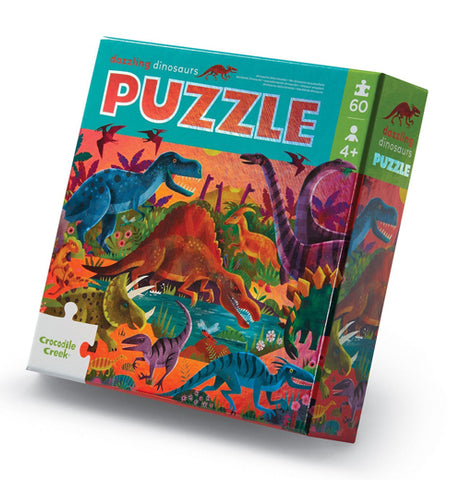 Foil Puzzle "Dazzling Dinosaurs"