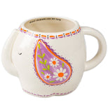 Folk Critter Elephant Mug