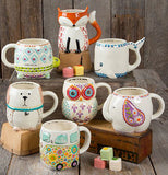 Folk Critter Elephant Mug