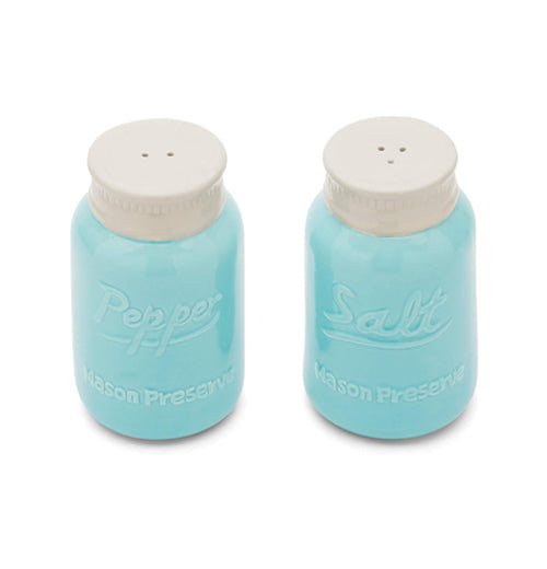 Mason Salt &amp; Pepper Shakers (Set of 2)