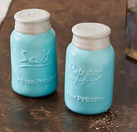 Mason Salt & Pepper Shakers (Set of 2)