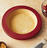 Pie Protector, Silicone Ware Red