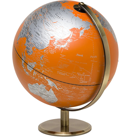 Orange Globe Light