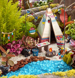 The (Mini) "Hanging Buoys" Garden Pick goes together with other miniatures. 