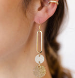 Gold Leaf Stevies Earrings