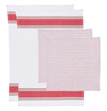 these two chili dishcloths are on a white background.