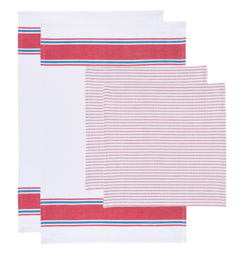 these two chili dish cloths are on a white background.