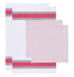 these two chili dish cloths are on a white background.
