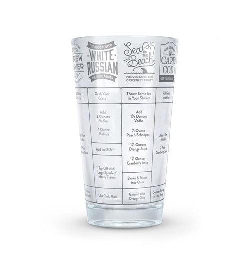 Good Measure Recipe Glass