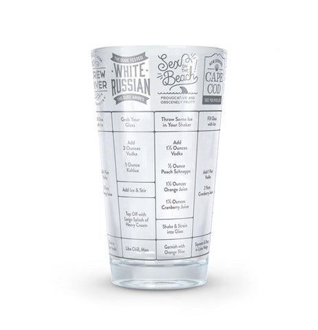 Good Measure Recipe Glass