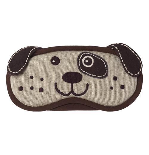 The "Dog" Good Sleep Mask features a brown and tan mask of a dog&