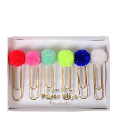 Paper Clips, Jumbo "Jazzy Pompom"