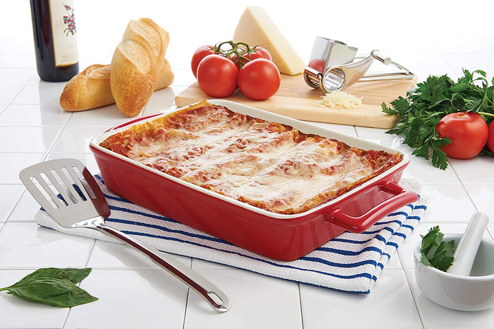 Rose Lasagna Dish