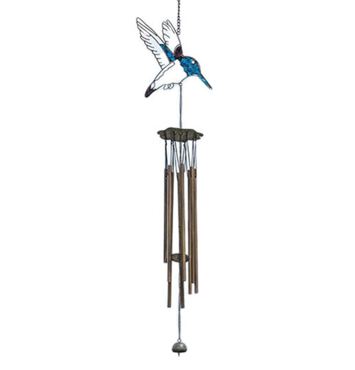 Hummingbird Pipes Wind Chime
