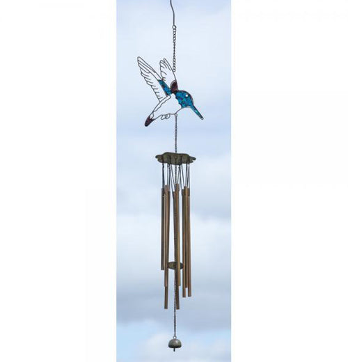 Hummingbird Pipes Wind Chime