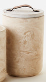 Natural Marbled Canister