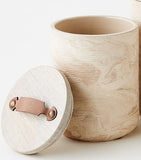 Natural Marbled Canister