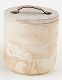 Natural Marbled Canister