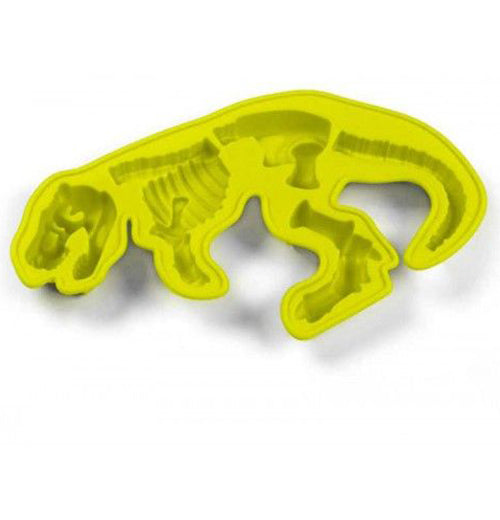 The close-up of the Green T-Rex, one of the "Fossiliced" Ice Trays. 