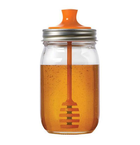 Jarware Honey Dipper Mason Jar Accessory