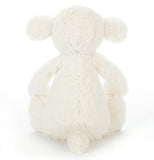 Backside of a bashful lamb.