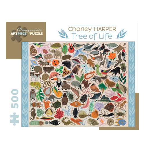 Puzzle, Charley Harper: "Tree of Life" - 500 piece