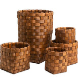 Round Chipwood Basket