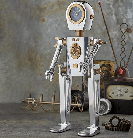 andrageren Imidlertid Manifest Karl Robot Table Clock – Little Red Hen