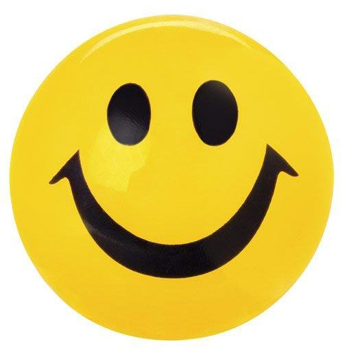 Light Up Happy Face Ball