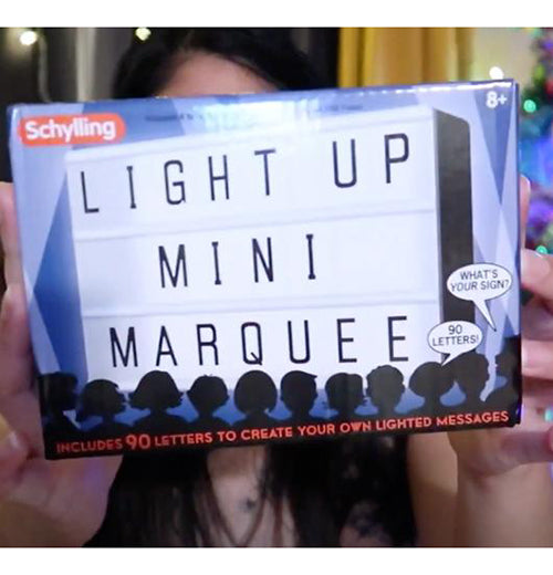 Light-Up Mini Marquee