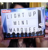 Light-Up Mini Marquee