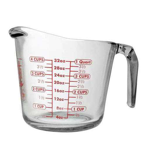 Anchor Hocking Fire-King Measuring Cup - Thumbnail 5